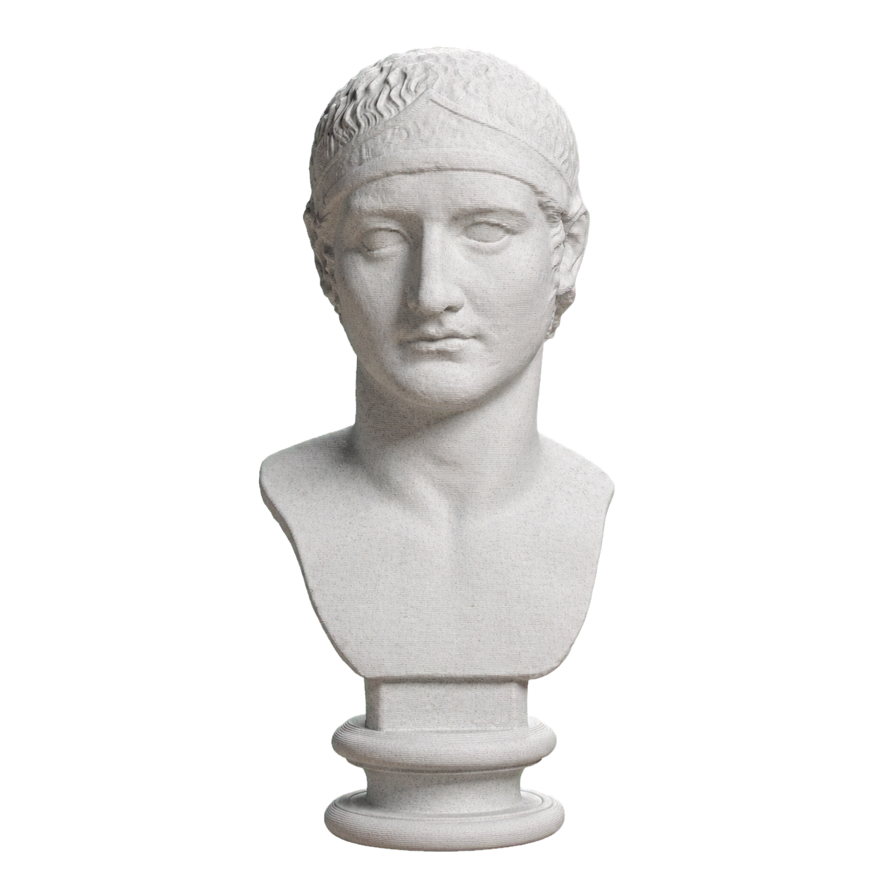 Drusus Julian-Claudian prince Marble Stone collectible bust
