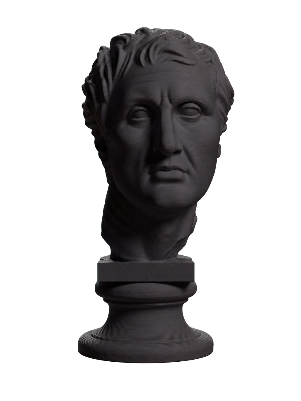 Menander Charcoal Black collectible bust