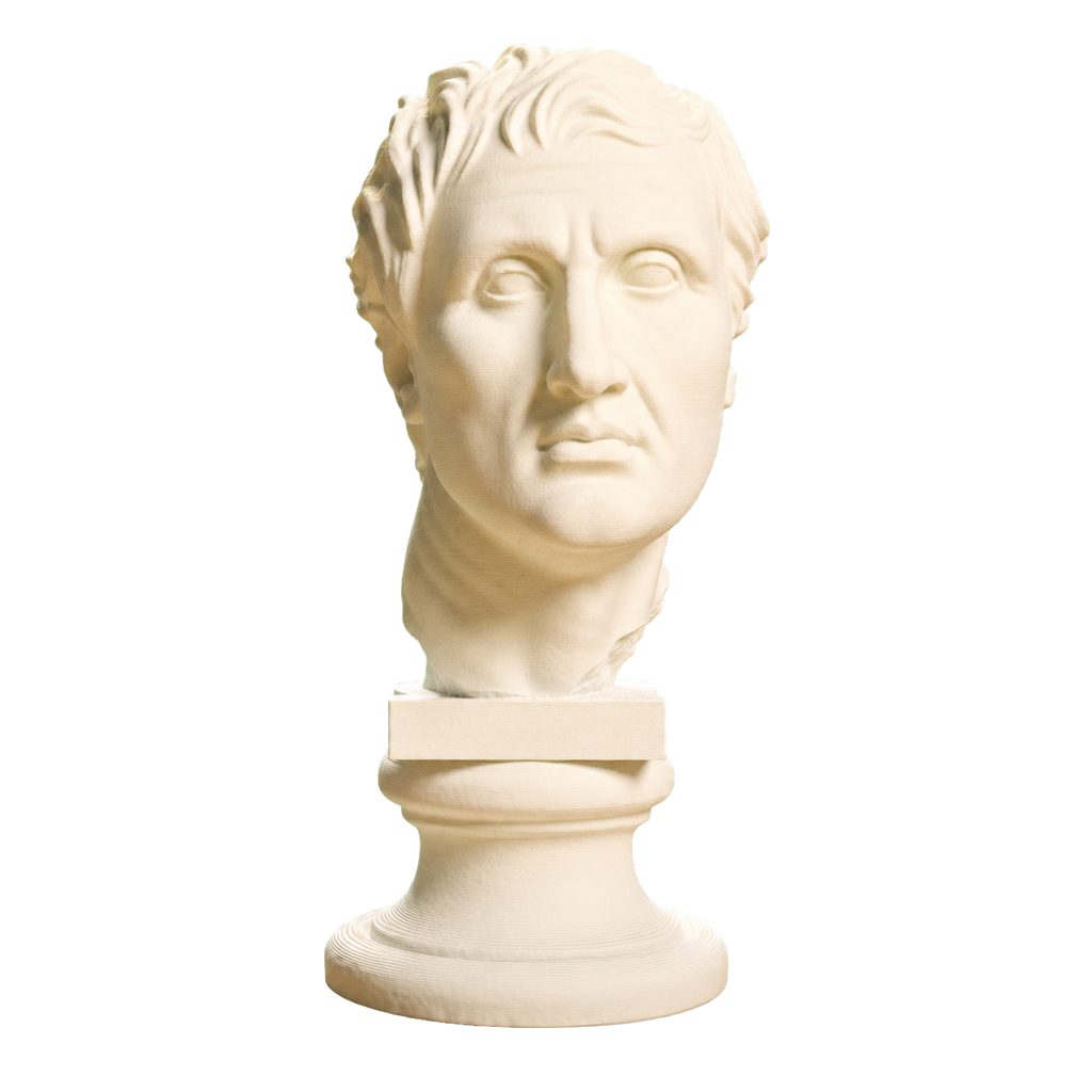 Menander Ivory White collectible bust