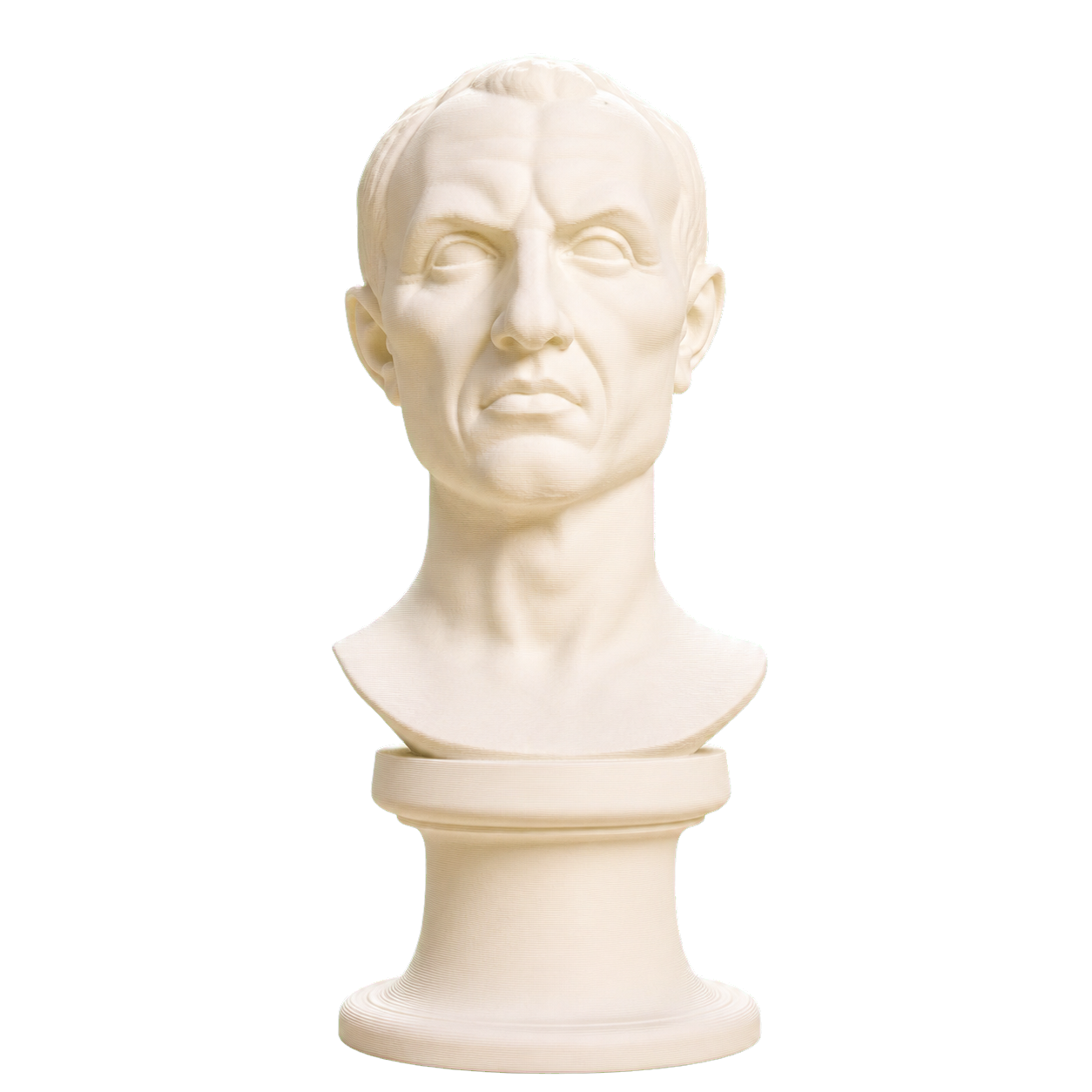 Julius Caesar Ivory White collectible bust