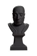 Portrait of Lodovico III Gonzaga Charcoal Black collectible bust