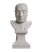 Portrait of Lodovico III Gonzaga Marble Stone collectible bust