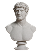 Portrait of Marcus Antonius Marble Stone collectible bust