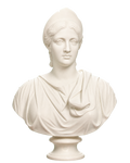 Portrait of Julia Cornelia Paula Ivory White collectible bust