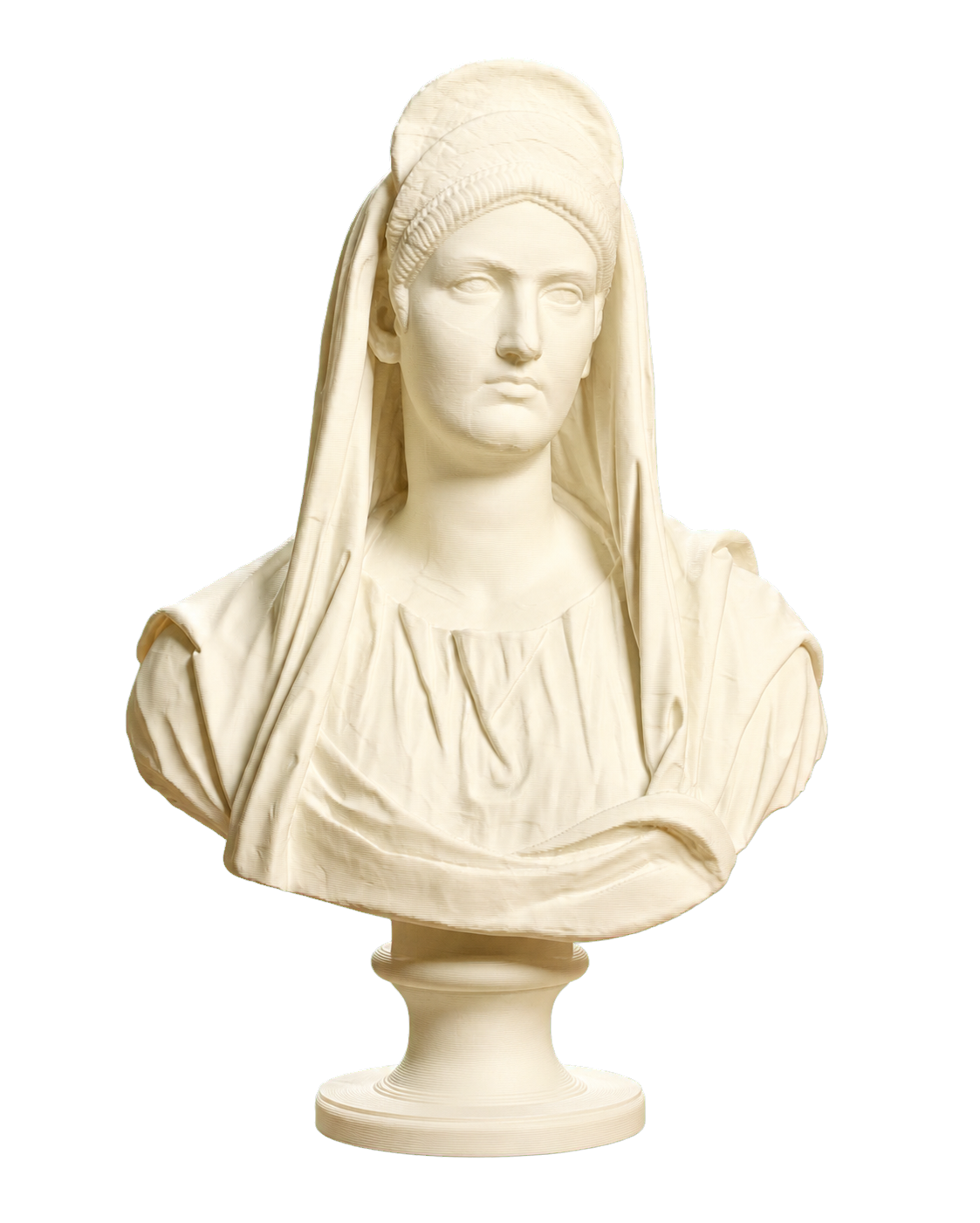 Portrait of Matidia Ivory White collectible bust