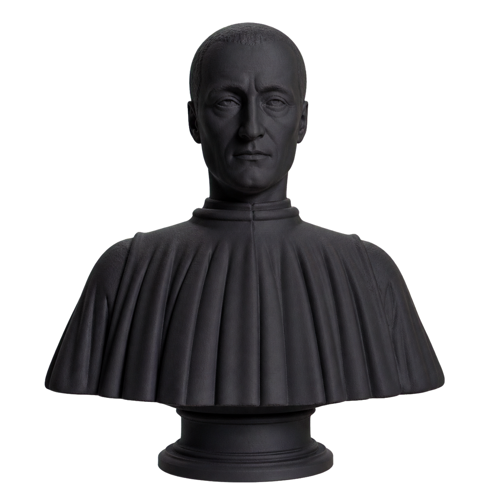 Filippo Strozzi Charcoal Black collectible bust