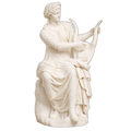 Terpsichore Ivory White collectible bust