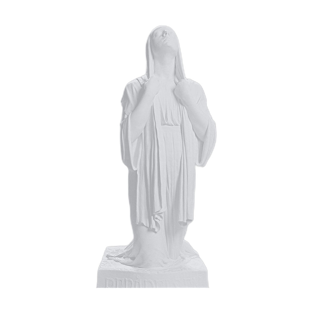 The Annunciation Marble Stone collectible bust