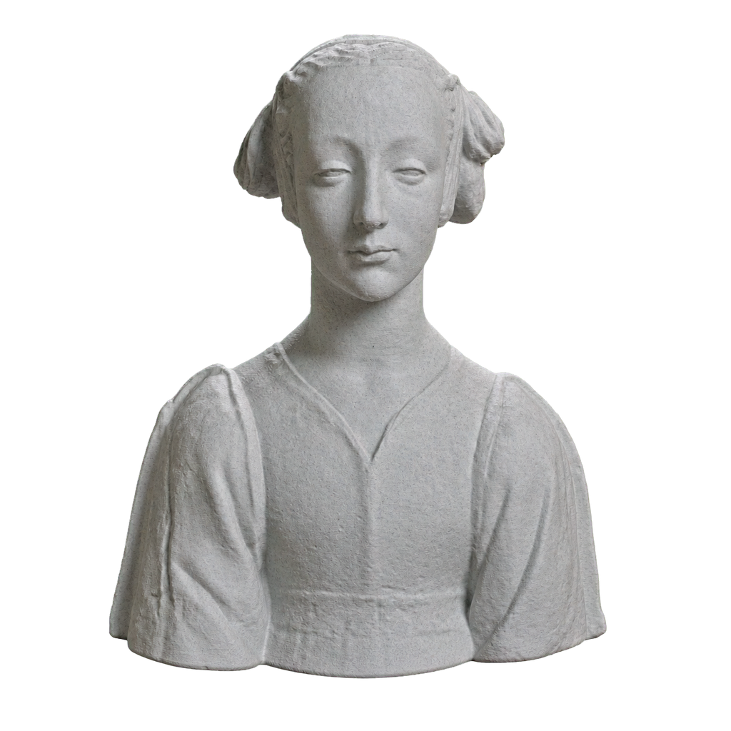 Portrait of a woman Marble Stone collectible bust