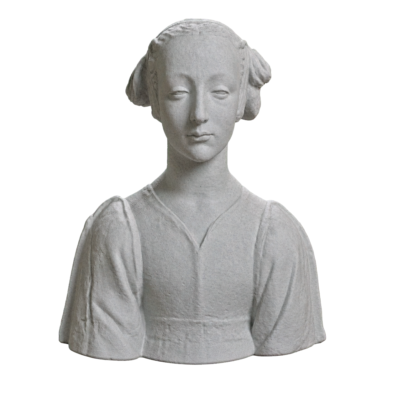 Portrait of a woman Marble Stone collectible bust