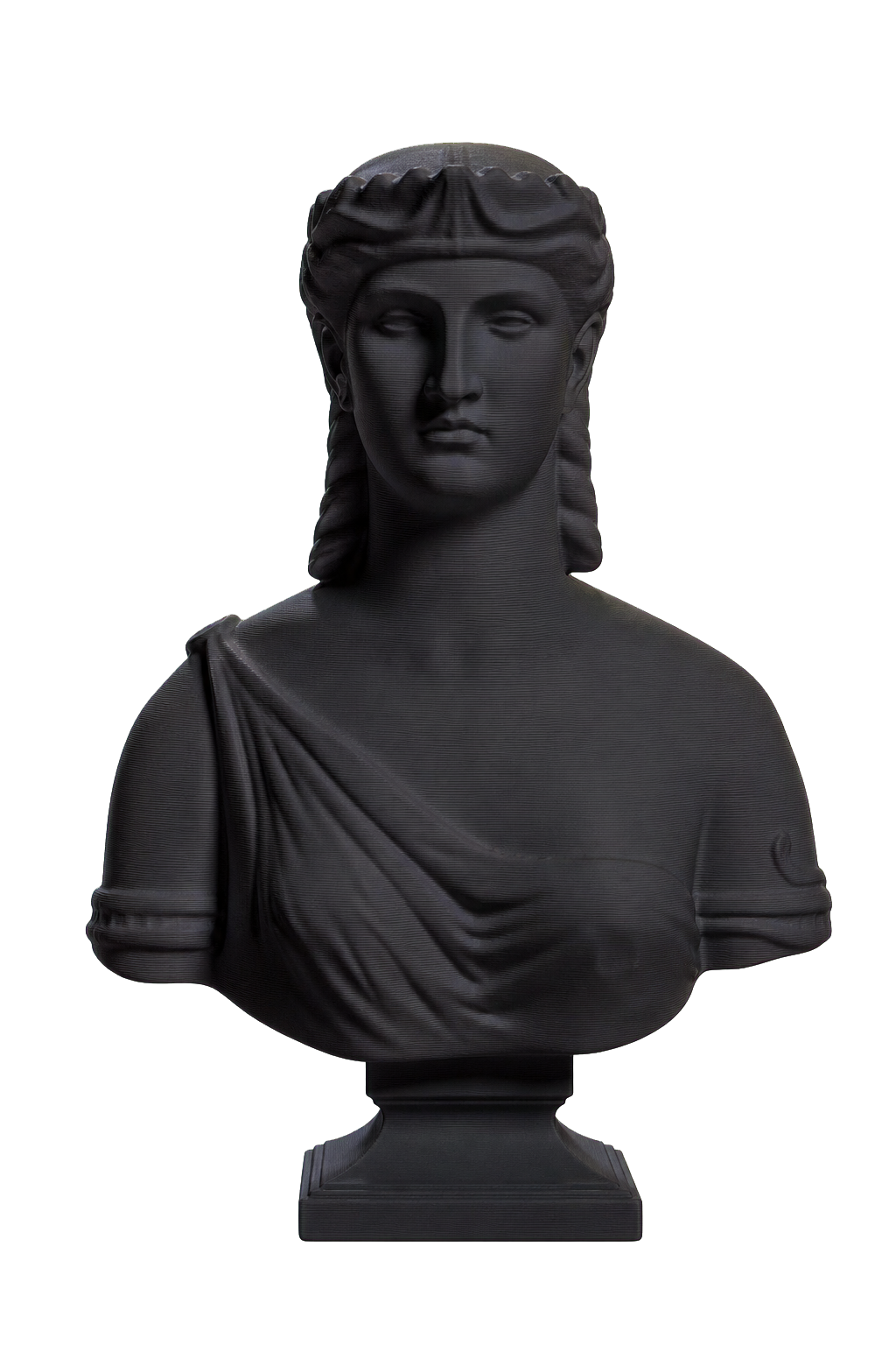 Cleopatra Charcoal Black collectible bust