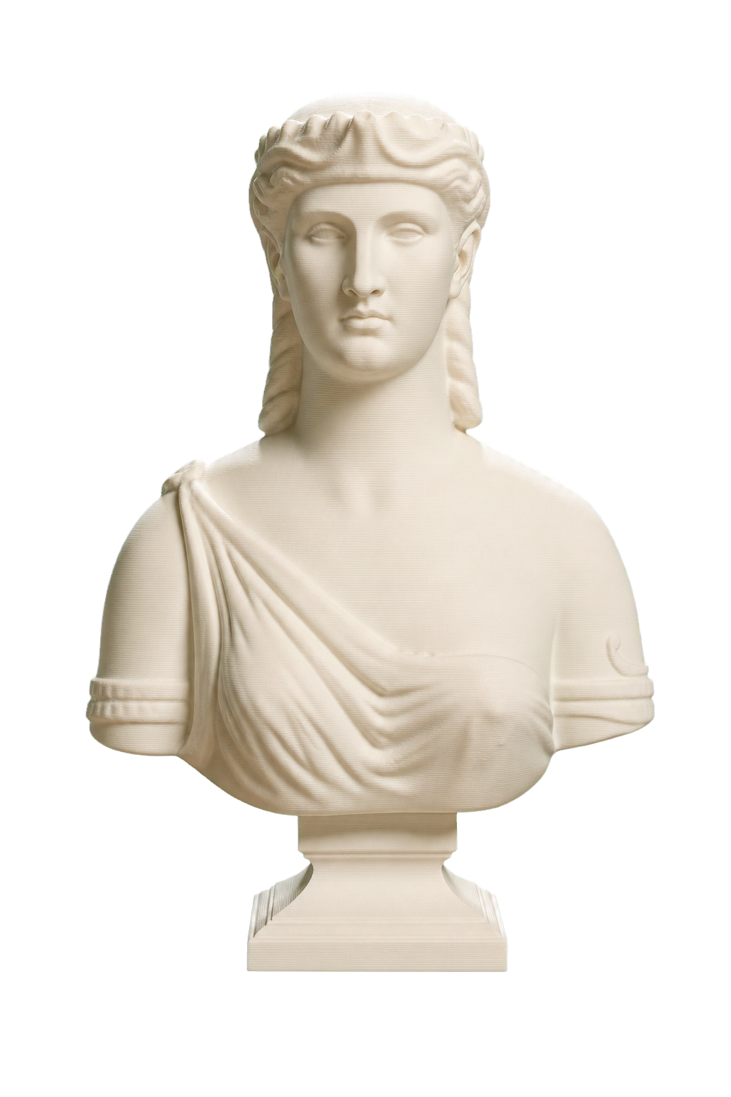 Cleopatra Ivory White collectible bust