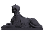 Sphinx - photogrammetry scan Charcoal Black collectible bust