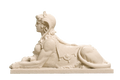 Sphinx - photogrammetry scan Ivory White collectible bust