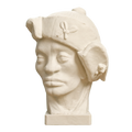 One of the three holy kings Ivory White collectible bust