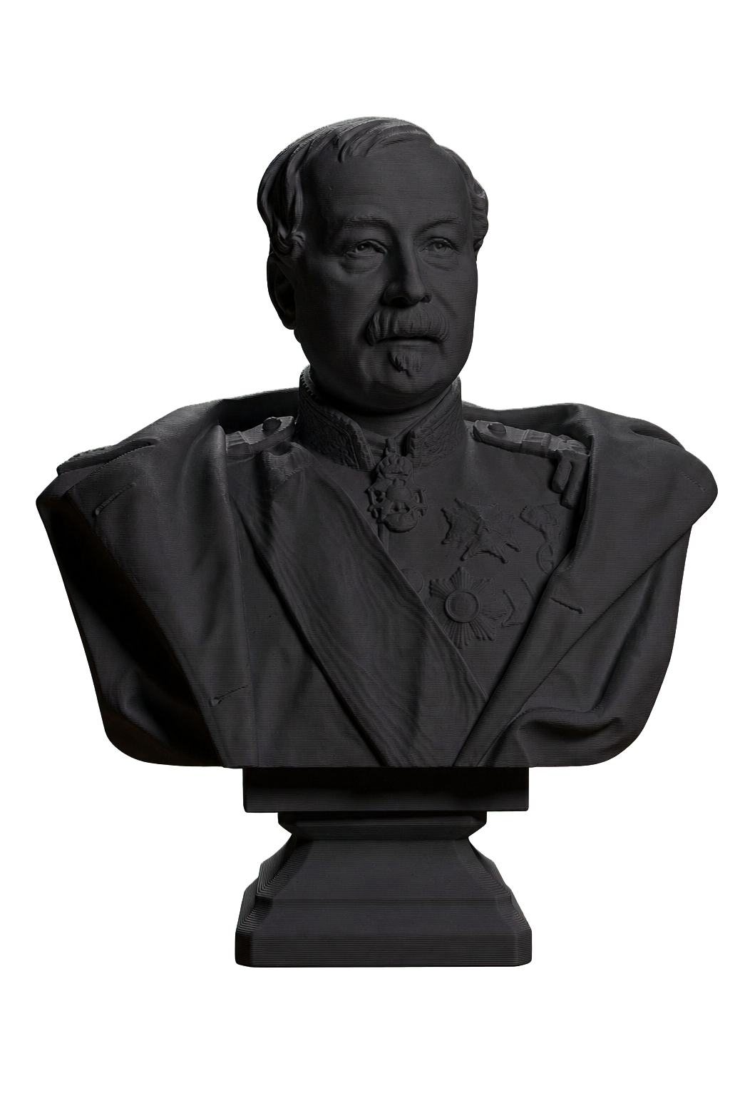 Major General Johan af Kleen Charcoal Black collectible bust