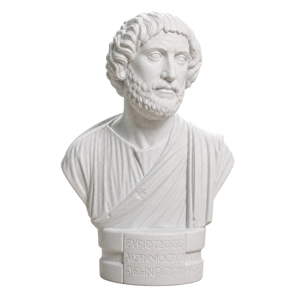 Portrait bust of a Barbarian Marble Stone collectible bust