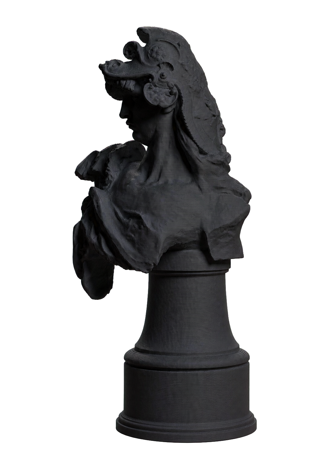 Bellona Charcoal Black collectible bust