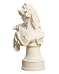 Bellona Ivory White collectible bust
