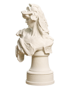 Bellona Ivory White collectible bust