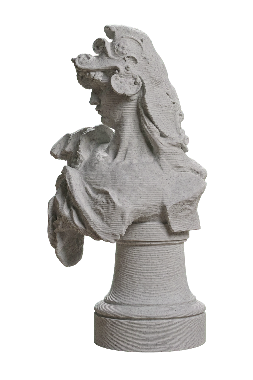 Bellona Marble Stone collectible bust