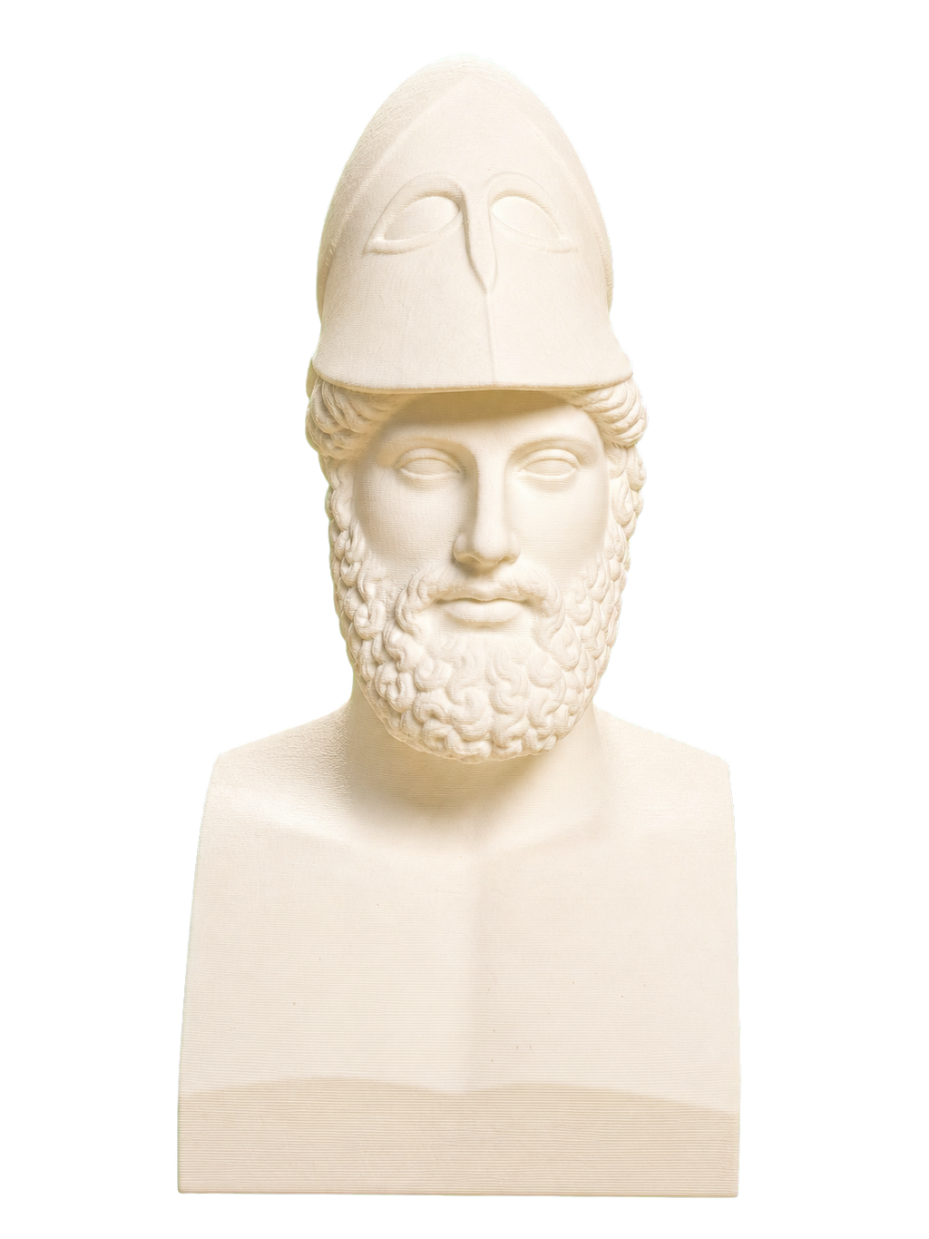Portrait of Commander Pericles / Kimon / Cimon Ivory White collectible bust