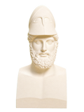 Portrait of Commander Pericles / Kimon / Cimon Ivory White collectible bust