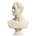 Niklaus I Emperor of Russia Ivory White collectible bust