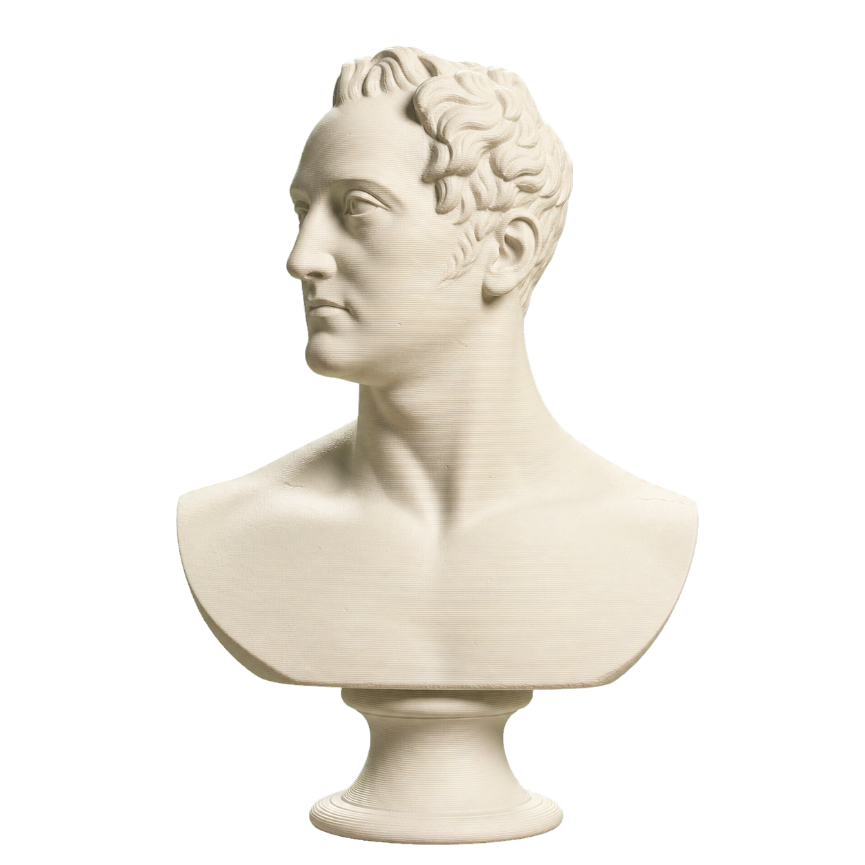 Niklaus I Emperor of Russia Ivory White collectible bust