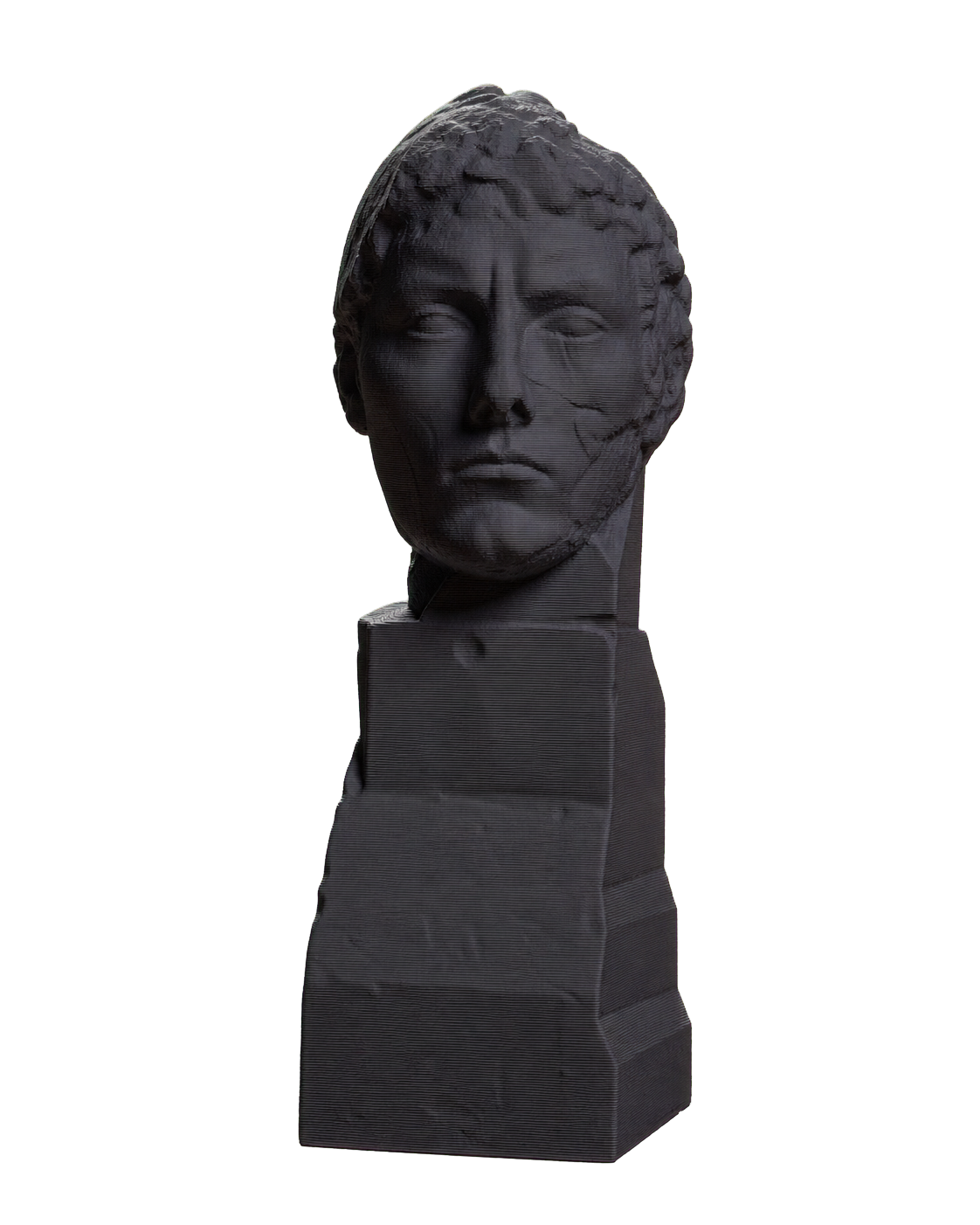 Apollo in Combat Charcoal Black collectible bust