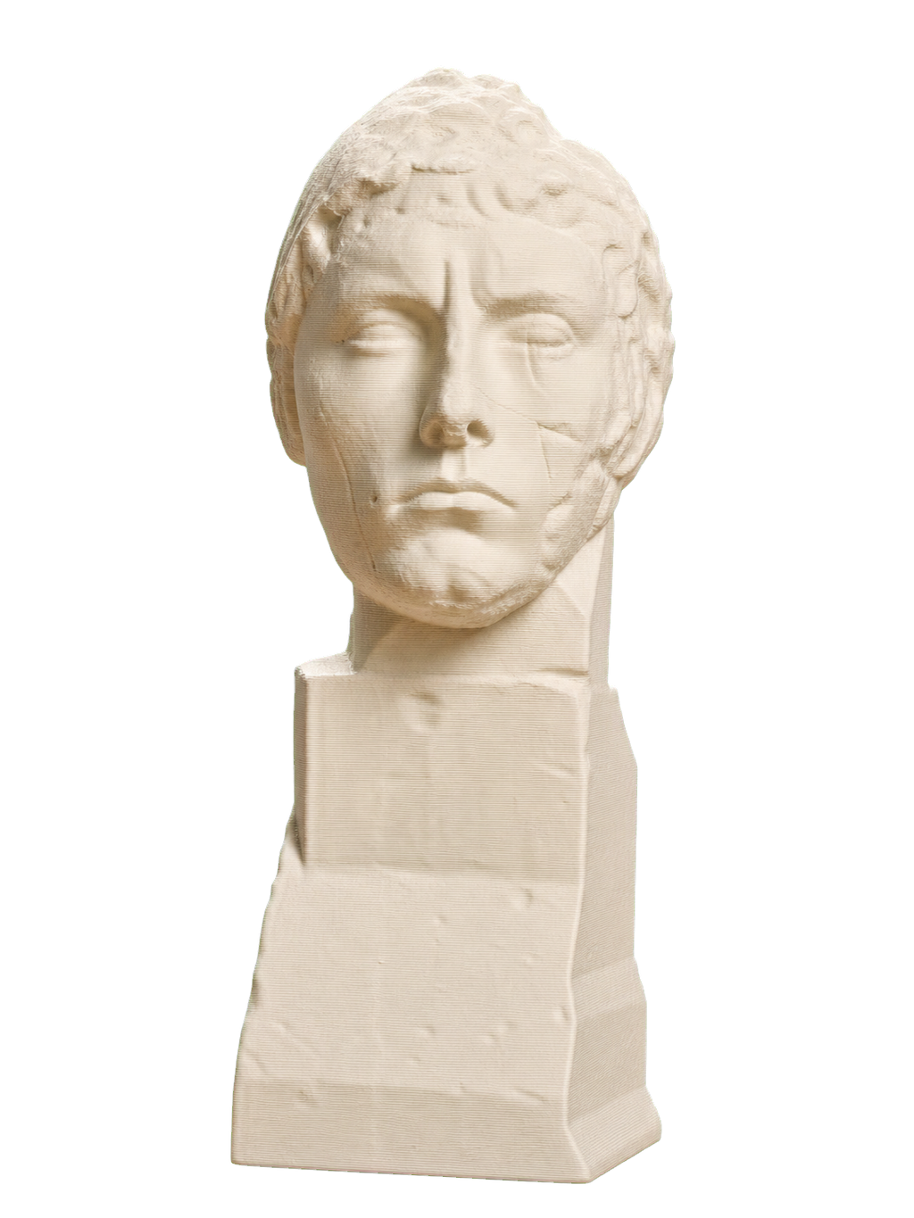 Apollo in Combat Ivory White collectible bust