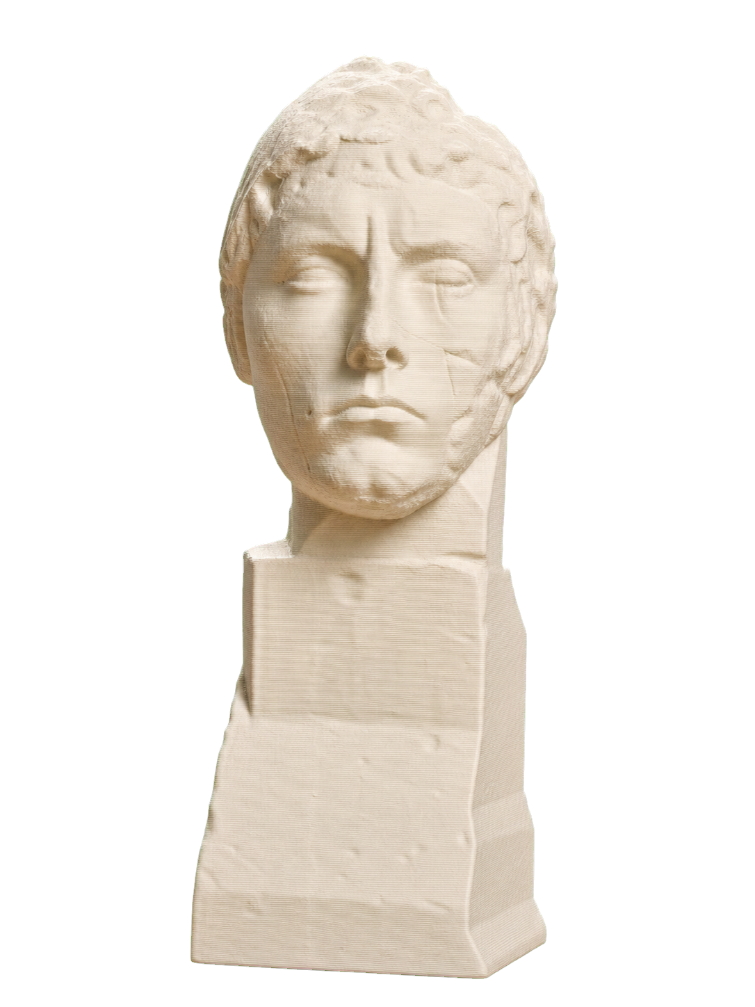 Apollo in Combat Ivory White collectible bust