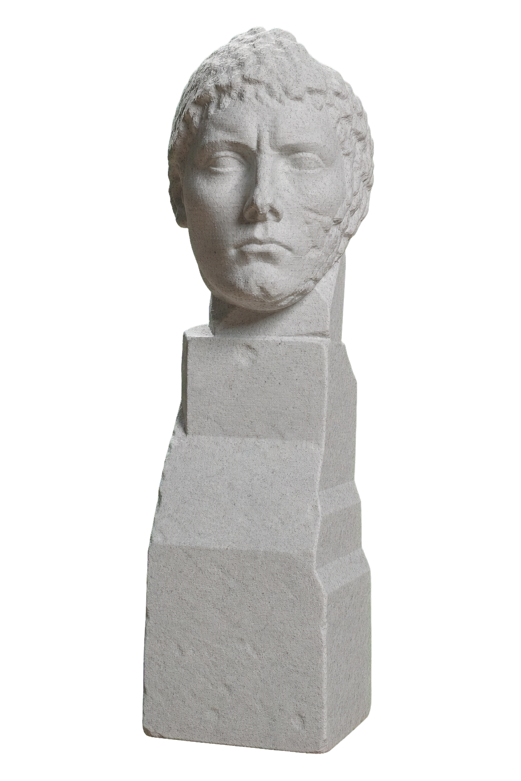 Apollo in Combat Marble Stone collectible bust