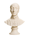 Portrait of Domenico Bertini Ivory White collectible bust