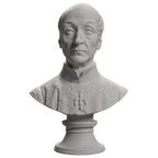 Portrait of Domenico Bertini Marble Stone collectible bust