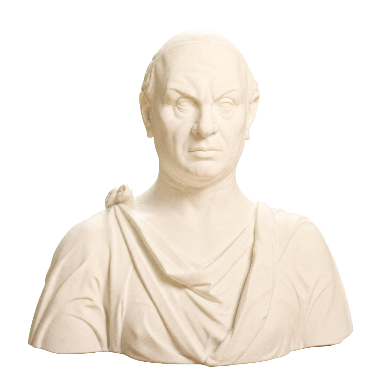 Bust of Francesco di Tommaso Sassetti Ivory White collectible bust