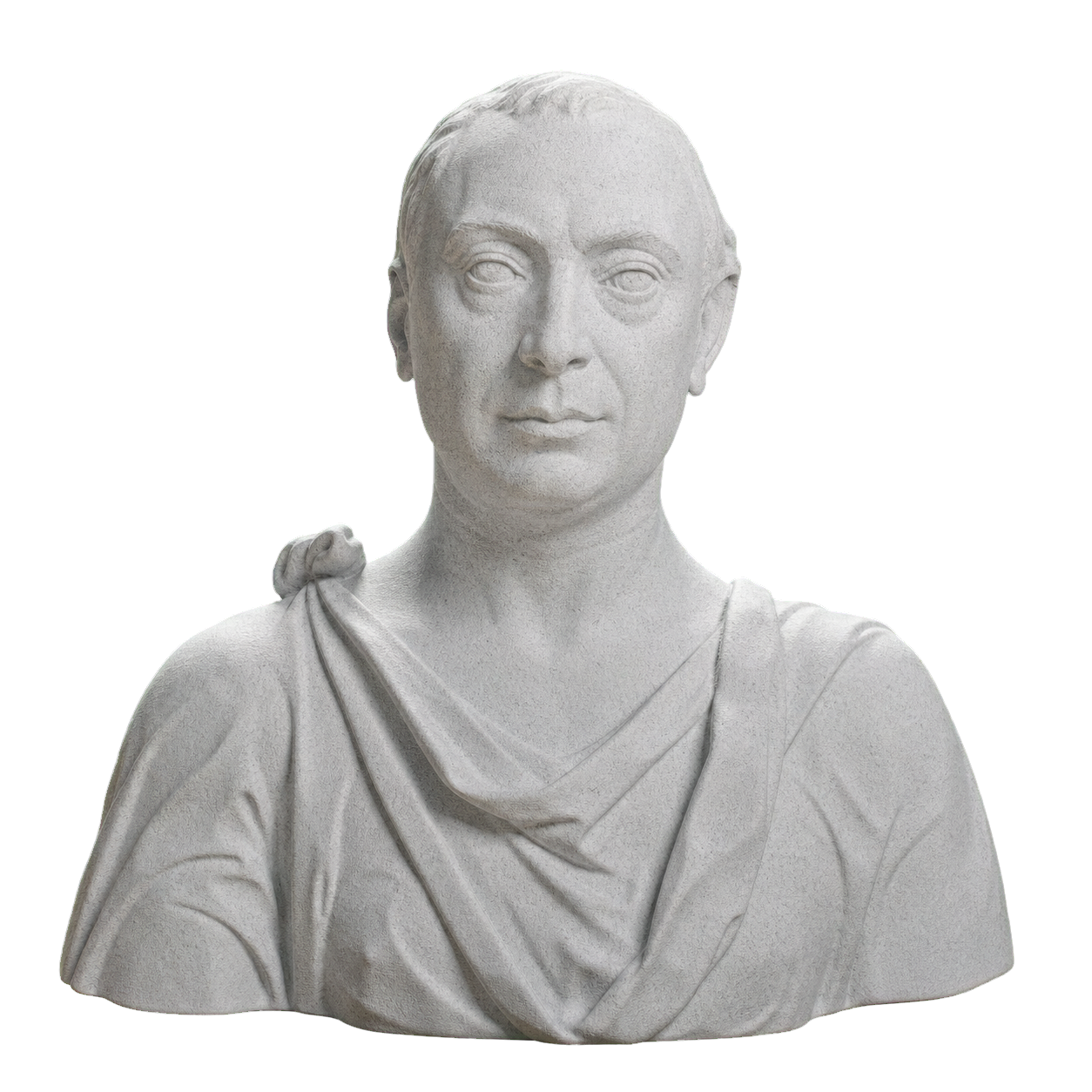 Bust of Francesco di Tommaso Sassetti Marble Stone collectible bust