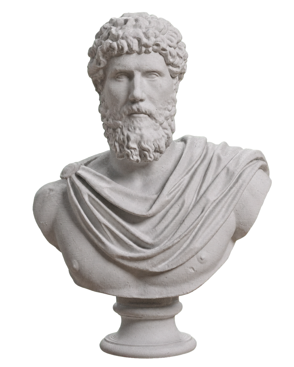 Portrait of Lucius Auelius Verus (Designated Emperor 136-138 AD) Marble Stone collectible bust