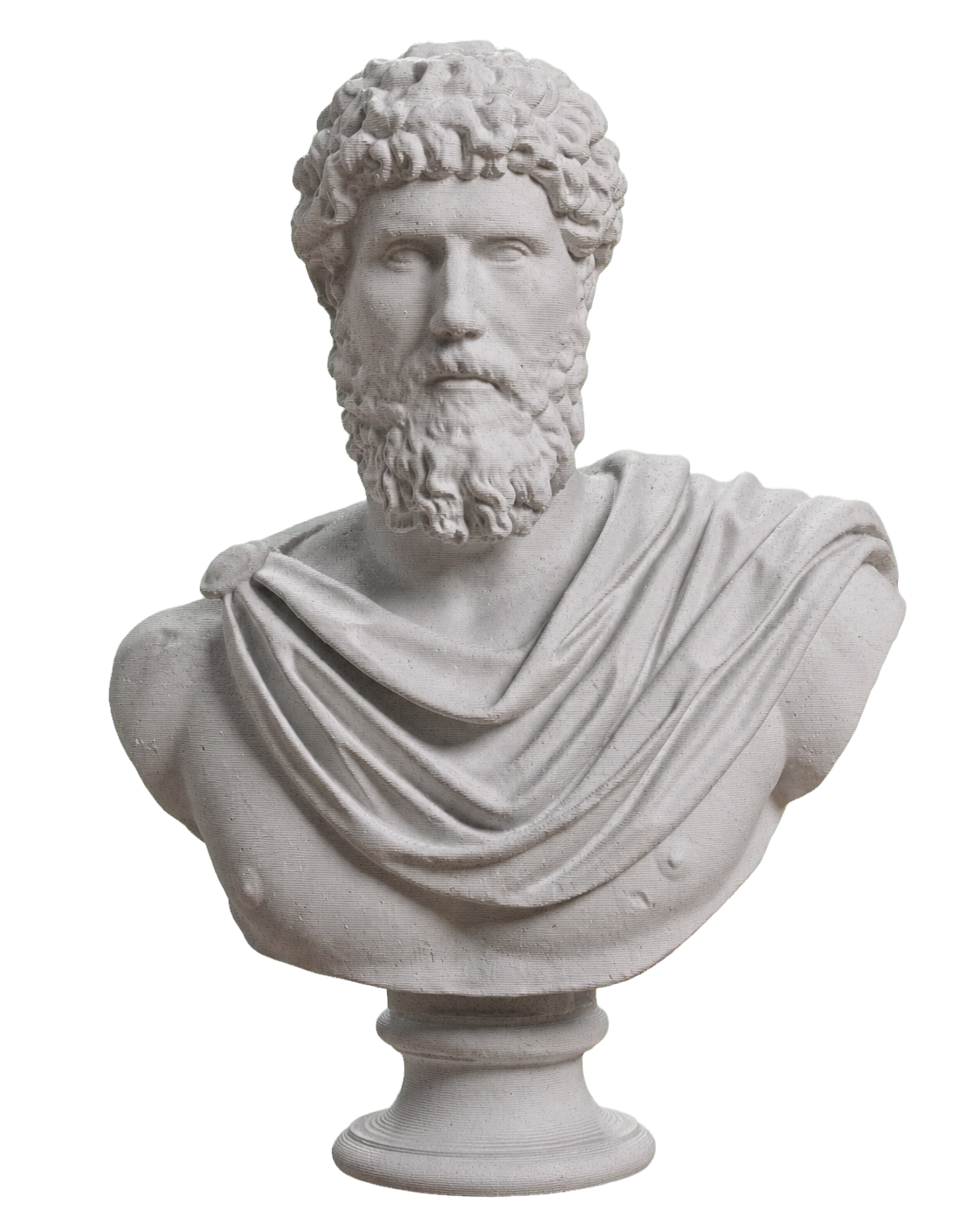Portrait of Lucius Auelius Verus (Designated Emperor 136-138 AD) Marble Stone collectible bust