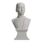Portrait of Beatrice d'Este Marble Stone collectible bust