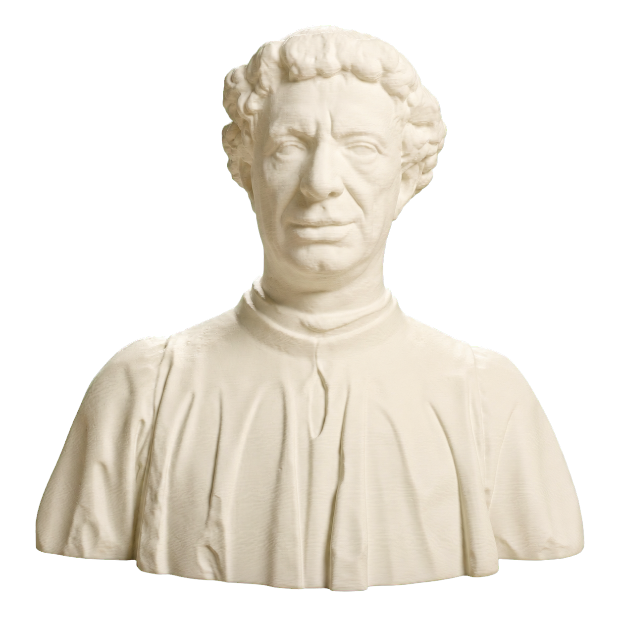 Portrait of Matteo Palmieri Ivory White collectible bust