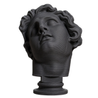 Giant / The Dying Alexander Charcoal Black collectible bust