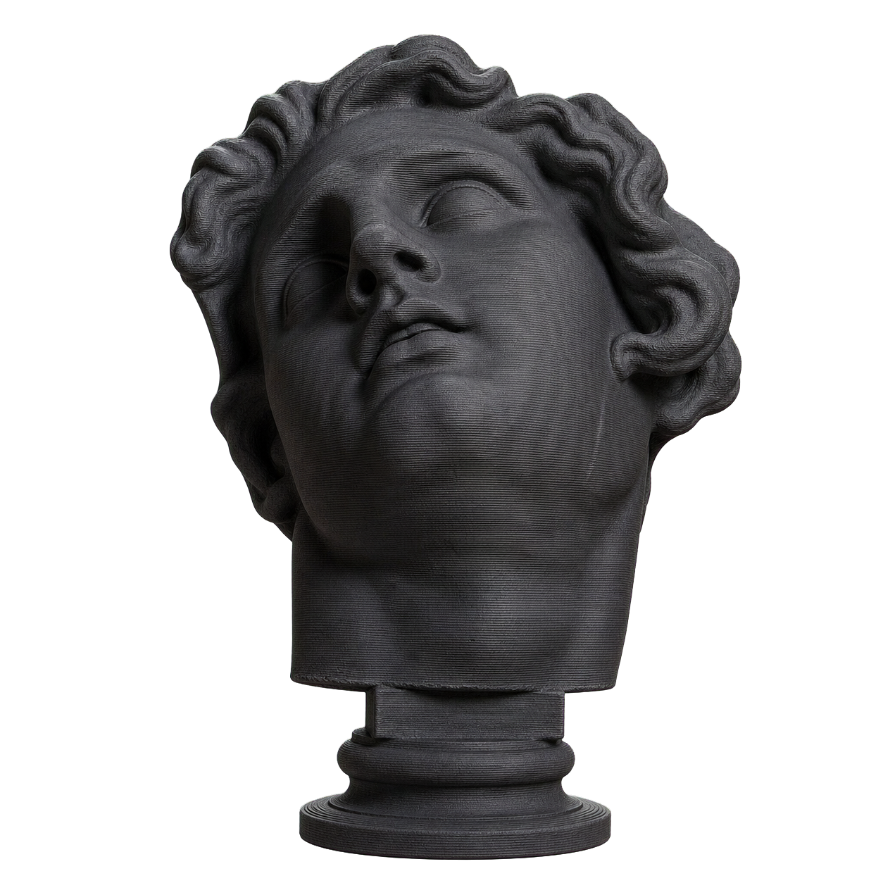 Giant / The Dying Alexander Charcoal Black collectible bust