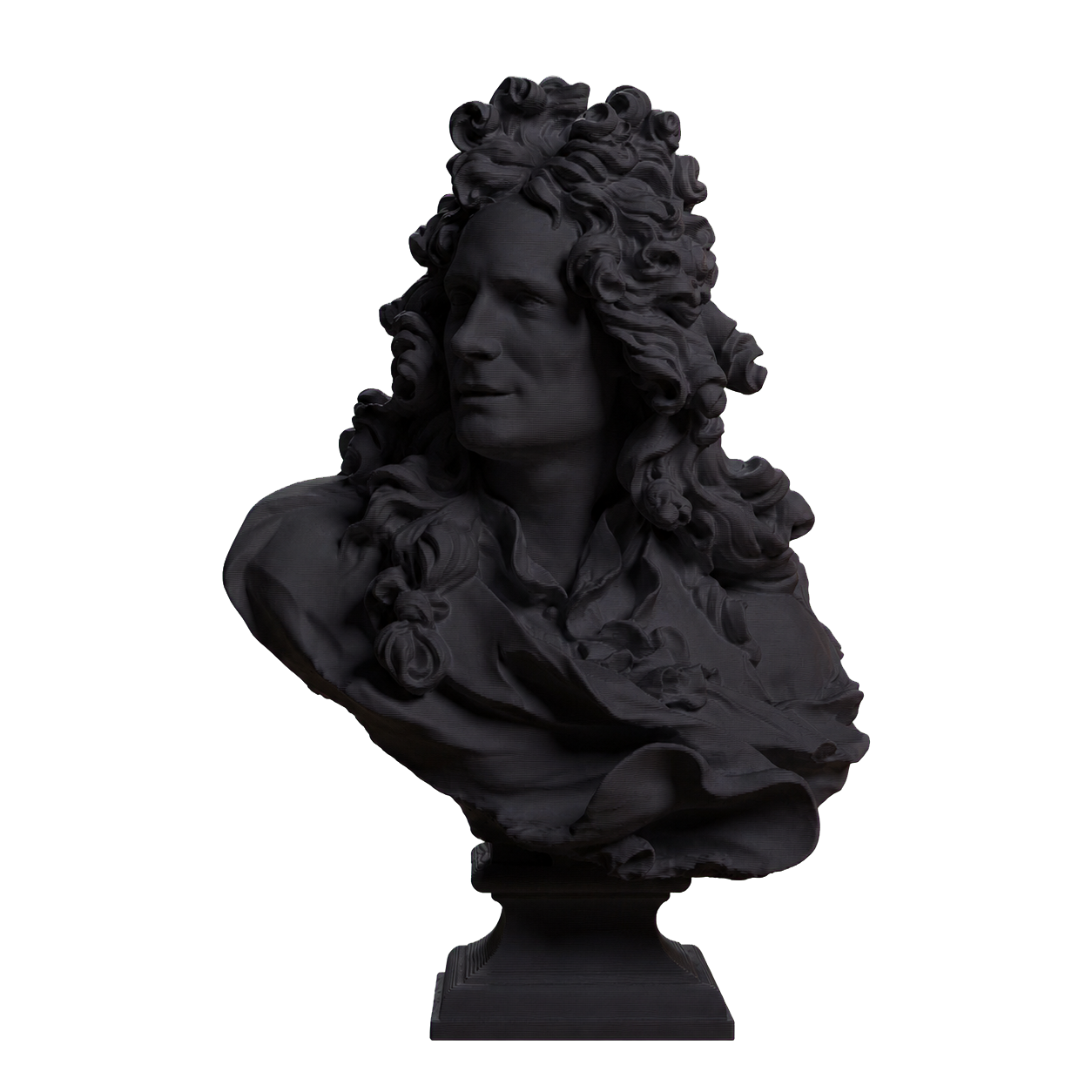 Bust of Corneille van Cleve Charcoal Black collectible bust