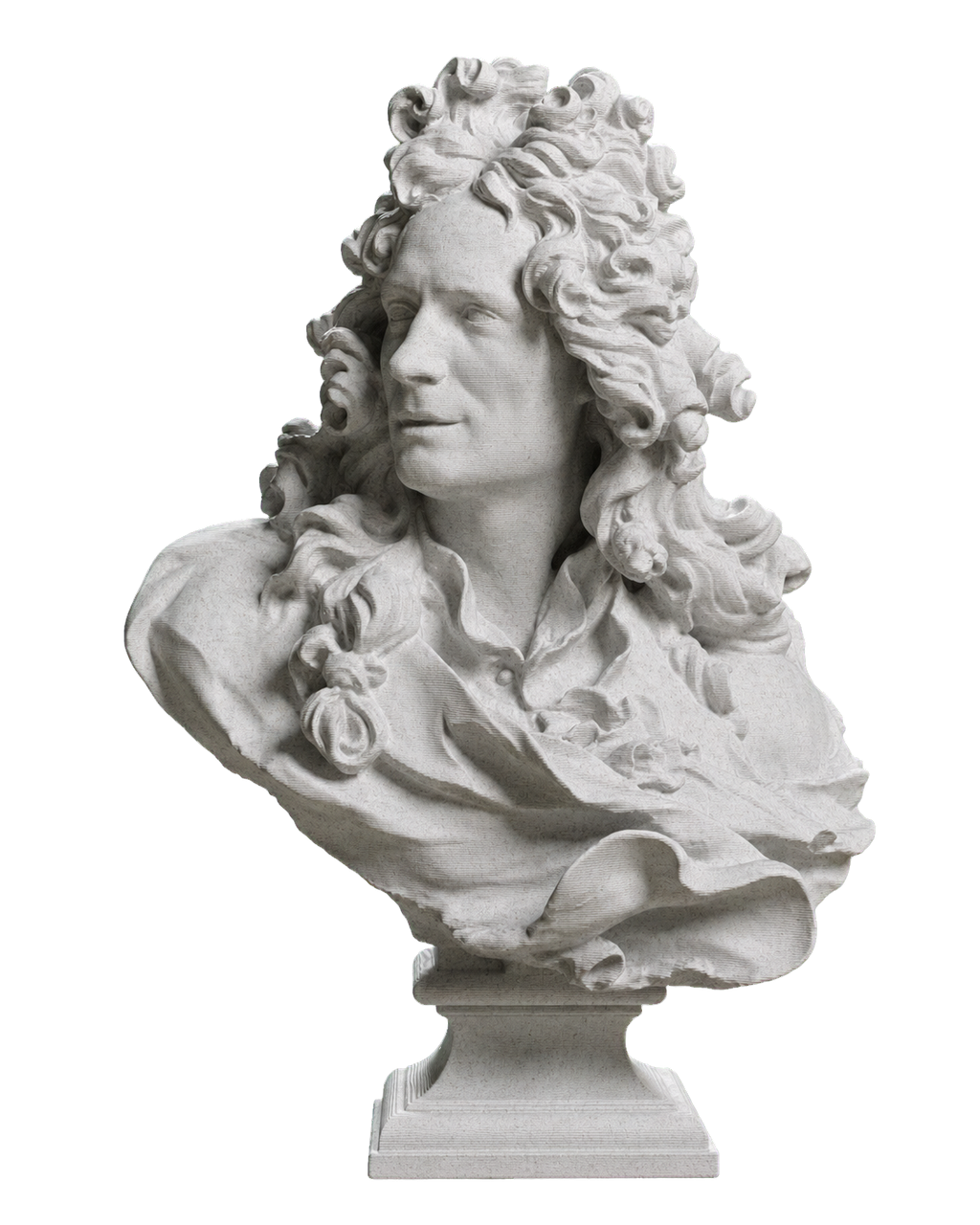 Bust of Corneille van Cleve Marble Stone collectible bust