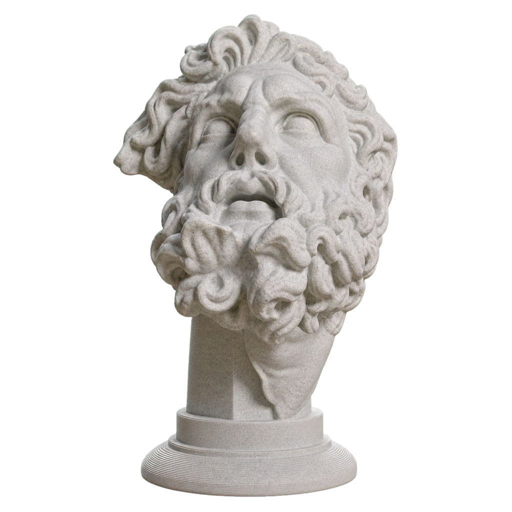 Head of a Giant Marble Stone collectible bust
