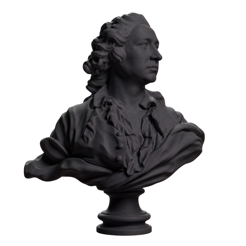 C G T Taraval (Artist) Charcoal Black collectible bust