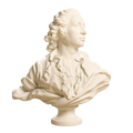 C G T Taraval (Artist) Ivory White collectible bust