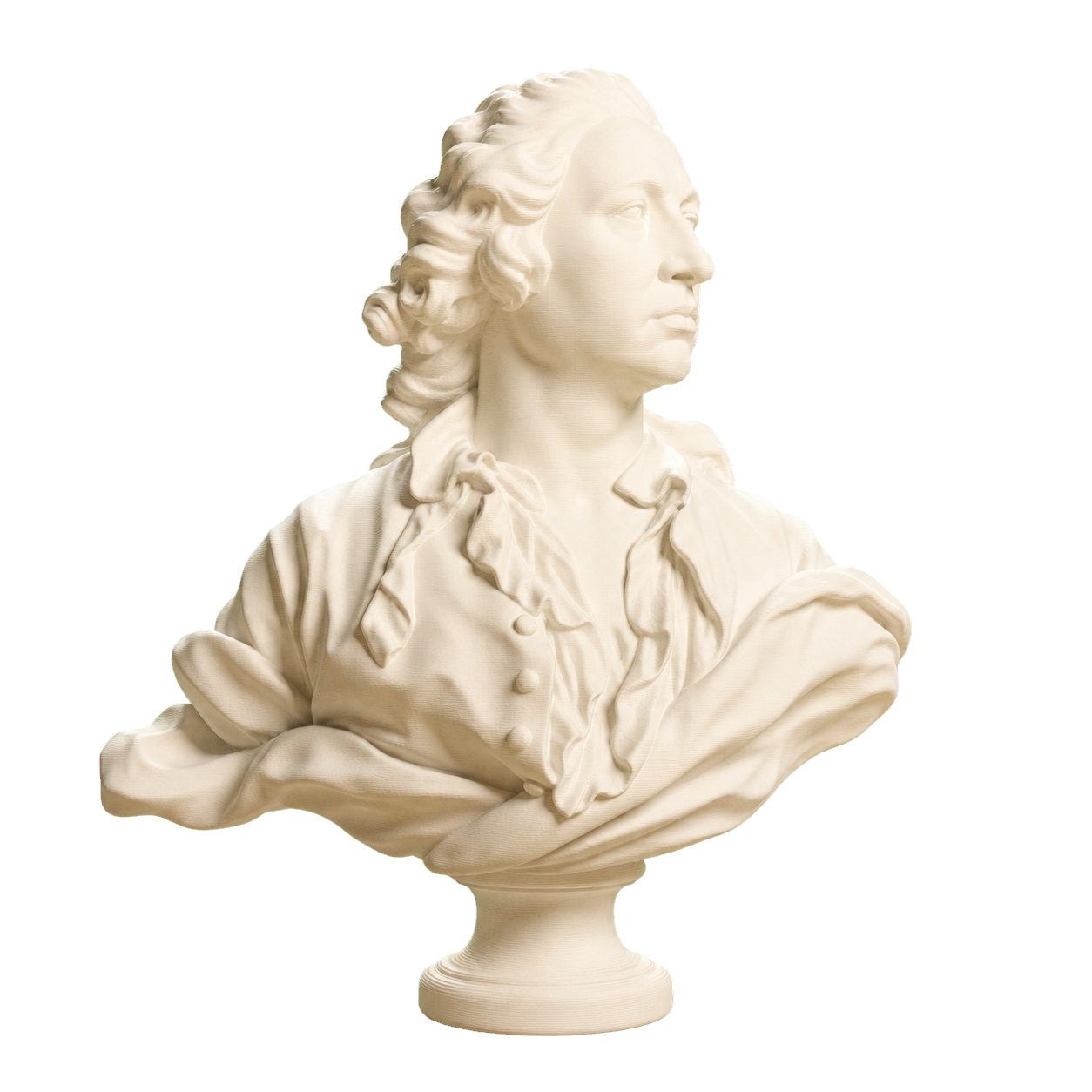 C G T Taraval (Artist) Ivory White collectible bust