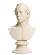 Portrait of Nicolai Abraham Abildgaard Ivory White collectible bust